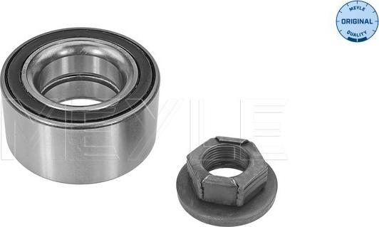 Meyle 714 650 0020 - Подшипник ступицы колеса, комплект autospares.lv