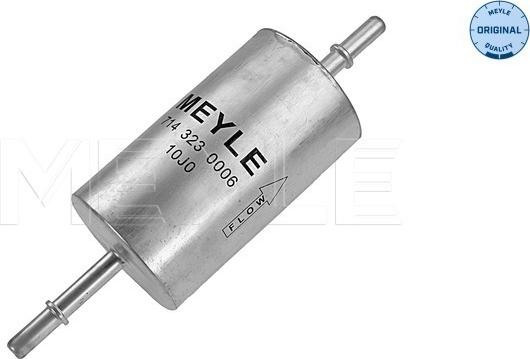 Meyle 714 323 0006 - Топливный фильтр autospares.lv