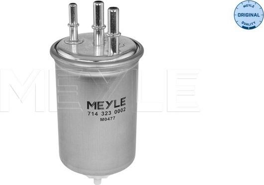 Meyle 714 323 0002 - Топливный фильтр autospares.lv