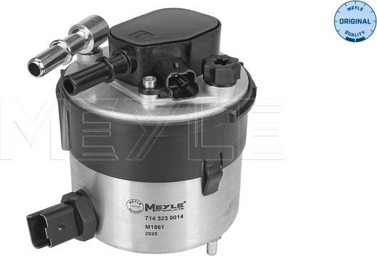 Meyle 714 323 0014 - Топливный фильтр autospares.lv
