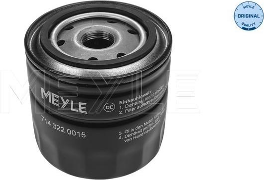 Meyle 714 322 0015 - Масляный фильтр autospares.lv