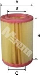 Mfilter A 8025 - Воздушный фильтр, двигатель autospares.lv