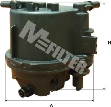 Mfilter DF 3511 - Топливный фильтр autospares.lv