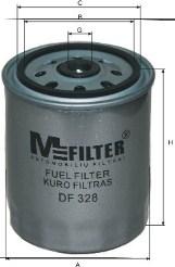 Mfilter DF 328 - Топливный фильтр autospares.lv