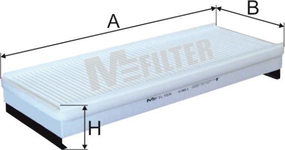 Mfilter K 961 - Фильтр воздуха в салоне autospares.lv