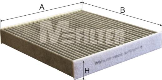 Mfilter K 9021C - Фильтр воздуха в салоне autospares.lv