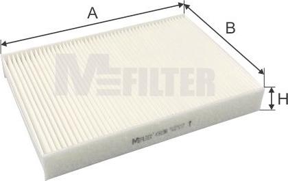 Mfilter K 9198 - Фильтр воздуха в салоне autospares.lv