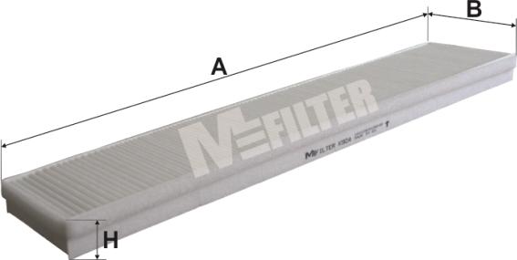 Mfilter K 924 - Фильтр воздуха в салоне autospares.lv