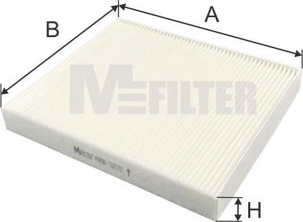Mfilter K 9200 - Фильтр воздуха в салоне autospares.lv
