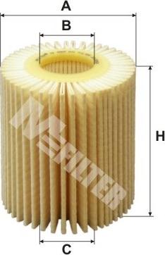 Mfilter TE 4005 - Масляный фильтр autospares.lv
