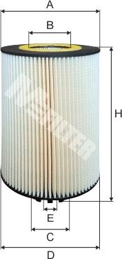 Mfilter TE 4029 - Масляный фильтр autospares.lv
