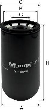Mfilter TF 6560 - Масляный фильтр autospares.lv