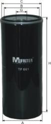Mfilter TF 661 - Масляный фильтр autospares.lv