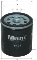 Mfilter TF 32 - Масляный фильтр autospares.lv