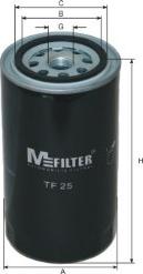 Mfilter TF 25 - Масляный фильтр autospares.lv