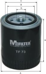 Mfilter TF 73 - Масляный фильтр autospares.lv