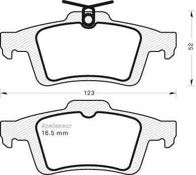 MAZDA C2Y32648ZC - Тормозные колодки, дисковые, комплект autospares.lv