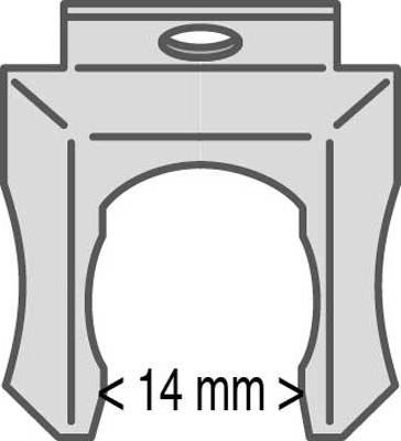 MGA AF13 - Кронштейн, тормозной шланг autospares.lv