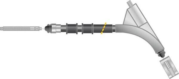 MGA CF5810 - Тросик, cтояночный тормоз autospares.lv