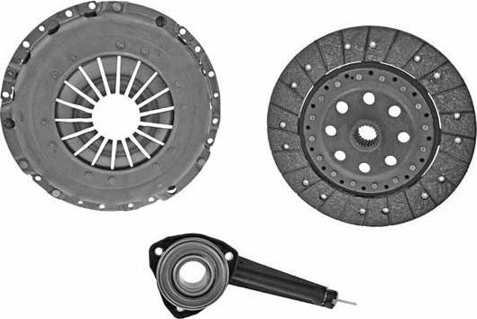 MGA EK6180 - Комплект сцепления autospares.lv