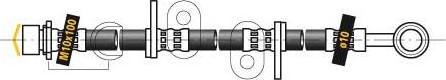 MGA F4900 - Тормозной шланг autospares.lv