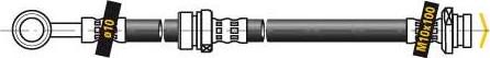 MGA F5407 - Тормозной шланг autospares.lv