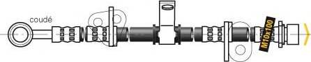 MGA F5232 - Тормозной шланг autospares.lv