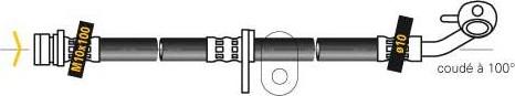 MGA F6921 - Тормозной шланг autospares.lv