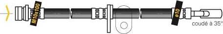 MGA F6922 - Тормозной шланг autospares.lv