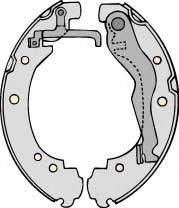 MGA K718569 - Комплект тормозных колодок, барабанные autospares.lv