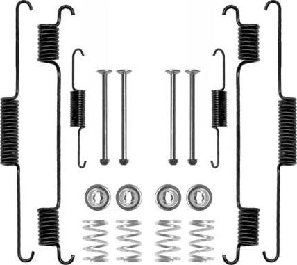 MGA K739840 - Комплект тормозных колодок, барабанные autospares.lv