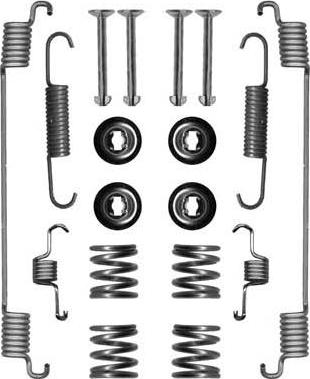 MGA PM906860 - Комплект тормозных колодок, барабанные autospares.lv