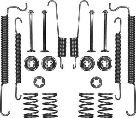 MGA PM628551 - Комплект тормозных колодок, барабанные autospares.lv