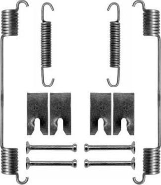 MGA PM846834 - Комплект тормозных колодок, барабанные autospares.lv