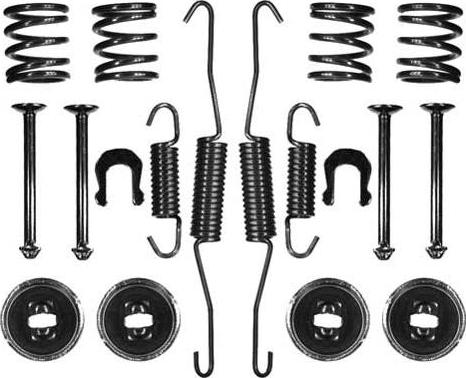 MGA PM772981 - Комплект тормозных колодок, барабанные autospares.lv