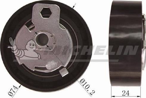 MICHELIN EngineParts SMAMP04390 - Натяжной ролик, зубчатый ремень ГРМ autospares.lv