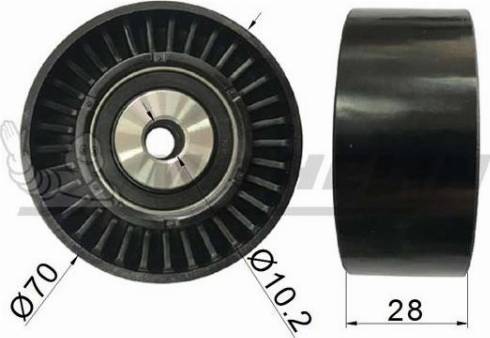 MICHELIN EngineParts SMAMP03080 - Ролик, поликлиновый ремень autospares.lv