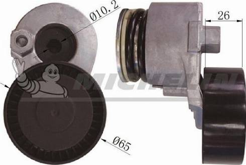 MICHELIN EngineParts SMAMP03331 - Натяжитель, поликлиновый ремень autospares.lv