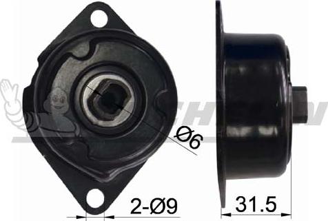 MICHELIN EngineParts SMAMP02359 - Натяжитель, поликлиновый ремень autospares.lv