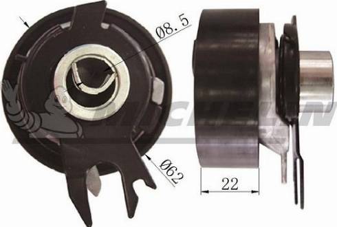 MICHELIN EngineParts SMAMP02302 - Натяжной ролик, зубчатый ремень ГРМ autospares.lv