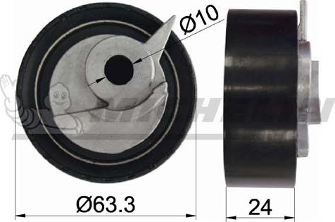 MICHELIN EngineParts SMAMP02336 - Натяжной ролик, зубчатый ремень ГРМ autospares.lv