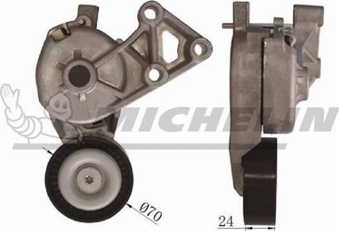 MICHELIN EngineParts SMAMP02377 - Натяжитель, поликлиновый ремень autospares.lv