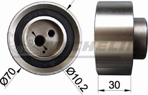 MICHELIN EngineParts SMAMP13020 - Натяжной ролик, зубчатый ремень ГРМ autospares.lv