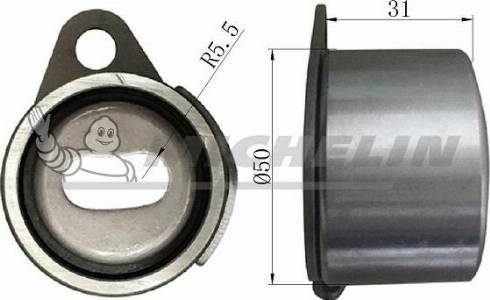 MICHELIN EngineParts SMAMP13301 - Натяжной ролик, зубчатый ремень ГРМ autospares.lv