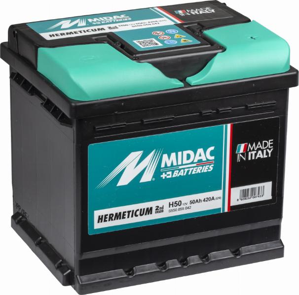 MIDAC H44 - Стартерная аккумуляторная батарея, АКБ autospares.lv
