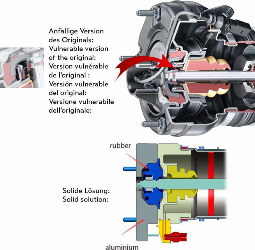 MiesslerAutomotive 11100-01-039T - Опора пневматической рессоры autospares.lv