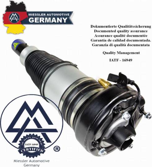 MiesslerAutomotive FBNL-002S-6899 - Опора пневматической рессоры autospares.lv