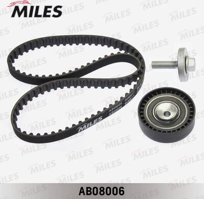 Miles AB08006 - Комплект зубчатого ремня ГРМ autospares.lv