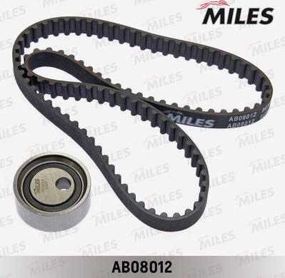 Miles AB08012 - Комплект зубчатого ремня ГРМ autospares.lv