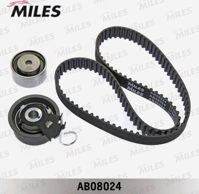 Miles AB08024 - Комплект зубчатого ремня ГРМ autospares.lv